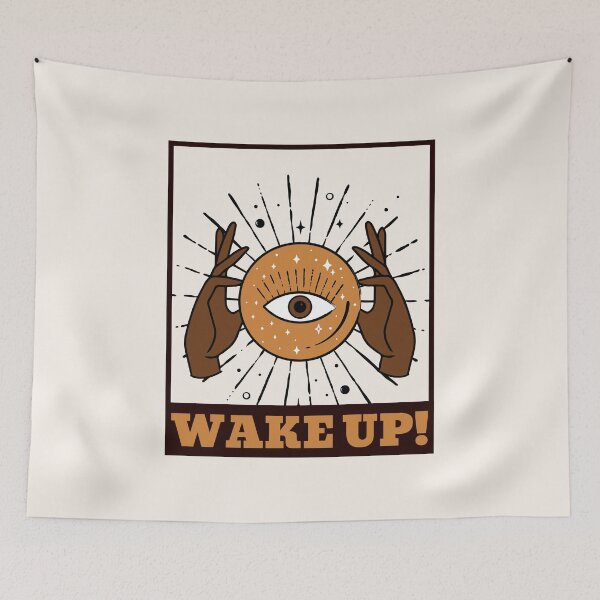 Item preview, Wake Up! designed and sold by AladdinMktgs.