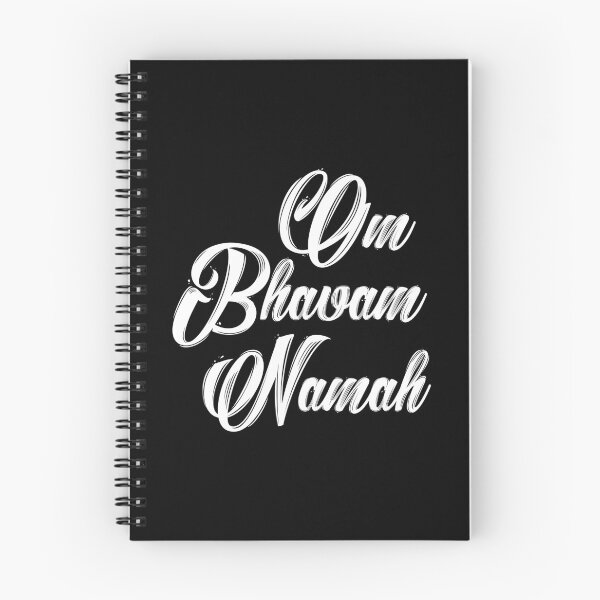 Item preview, Om Bhavam Namah (white) designed and sold by didijuca.