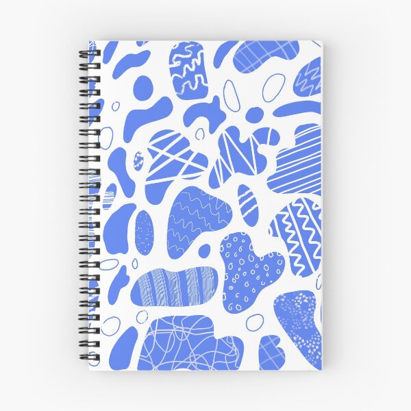 Item preview, Classic Blue and White Organic Shapes Pattern designed and sold by NancyMerkle.