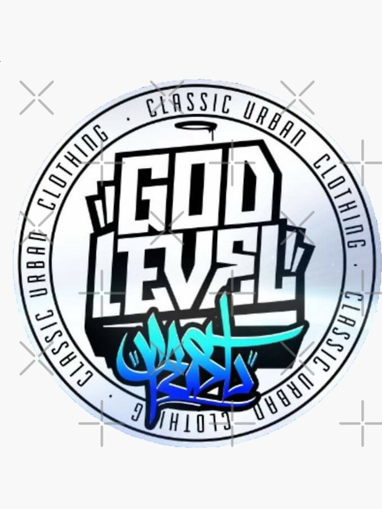 Black & God LV stickers