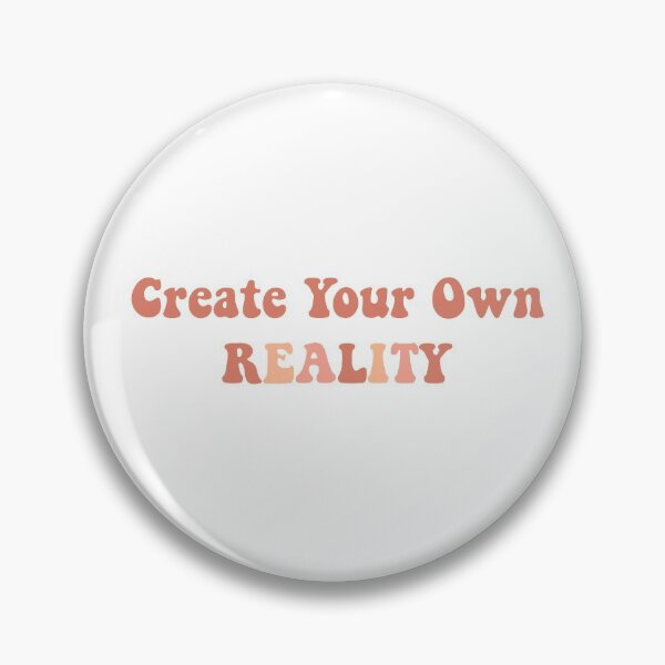 Item preview, Create your own reality pink designed and sold by Christiana Nicole.