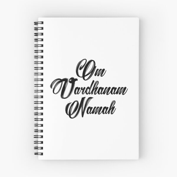Item preview, Om Vardhanam Namah (black) designed and sold by didijuca.