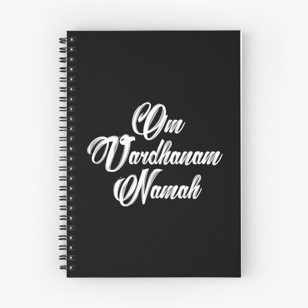 Item preview, Om Vardhanam Namah (white) designed and sold by didijuca.