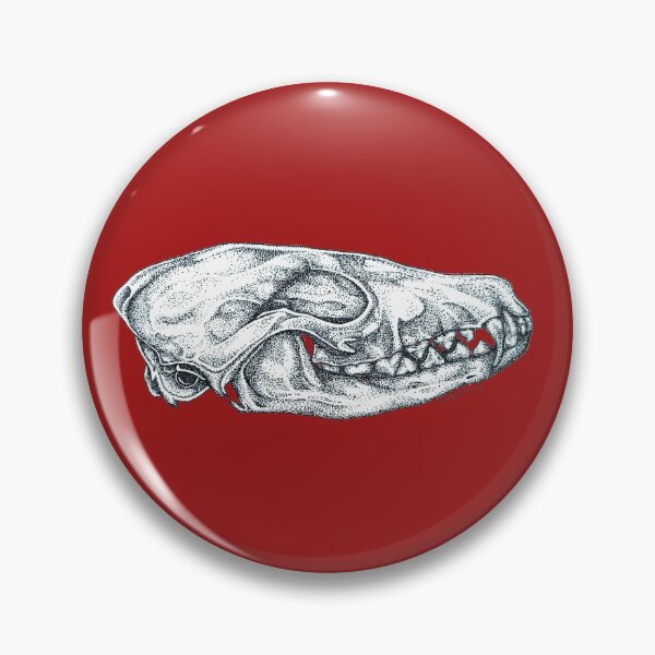Item preview, Fox Skull - Red designed and sold by notchristeehee.