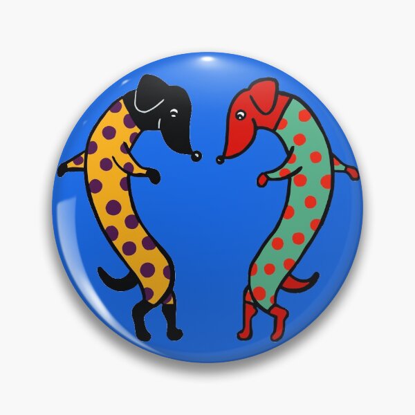 Item preview, Dancing Sausage Dogs designed and sold by evelyn-at-work.