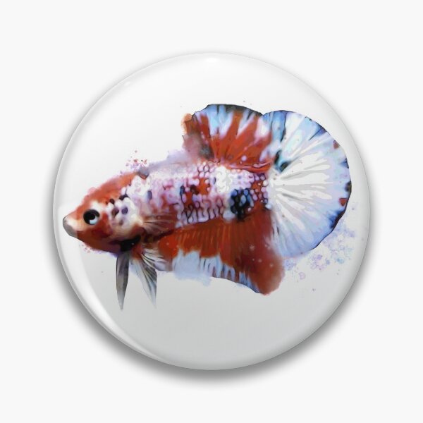 Item preview, Candy koi betta fish designed and sold by SoloSammich.