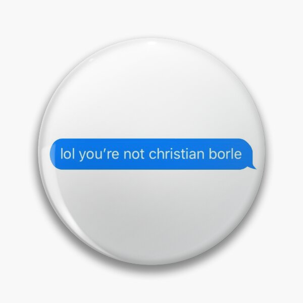 Artikelvorschau, Nicht Christian Borle Sticker entworfen und verkauft von BroadwayDesignz.