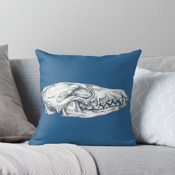 Item preview, Fox Skull - Blue designed and sold by notchristeehee.