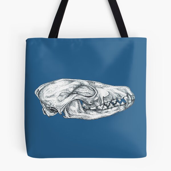 Item preview, Fox Skull - Blue designed and sold by notchristeehee.