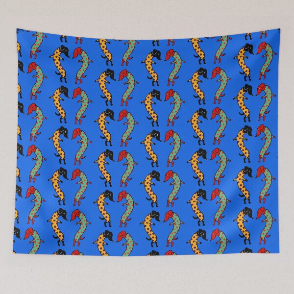 Item preview, Dancing Sausage Dogs designed and sold by evelyn-at-work.