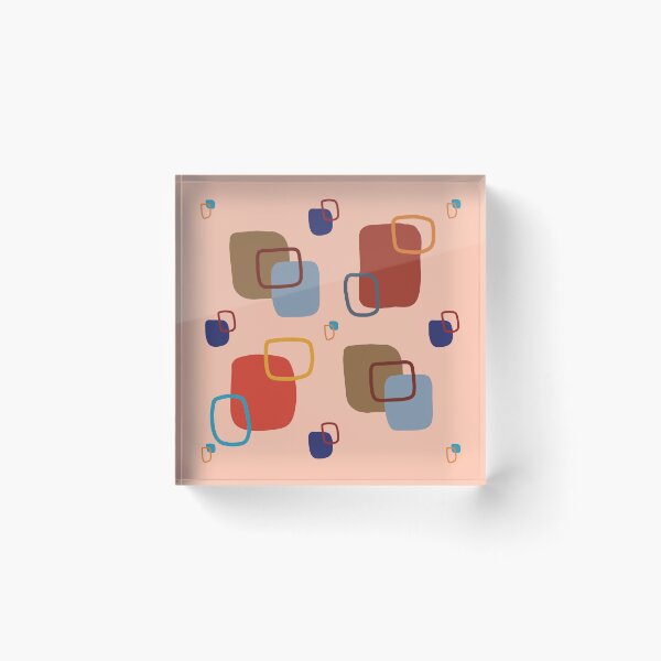 Item preview, Geometric fall palette #pattern I designed and sold by boredcreator.