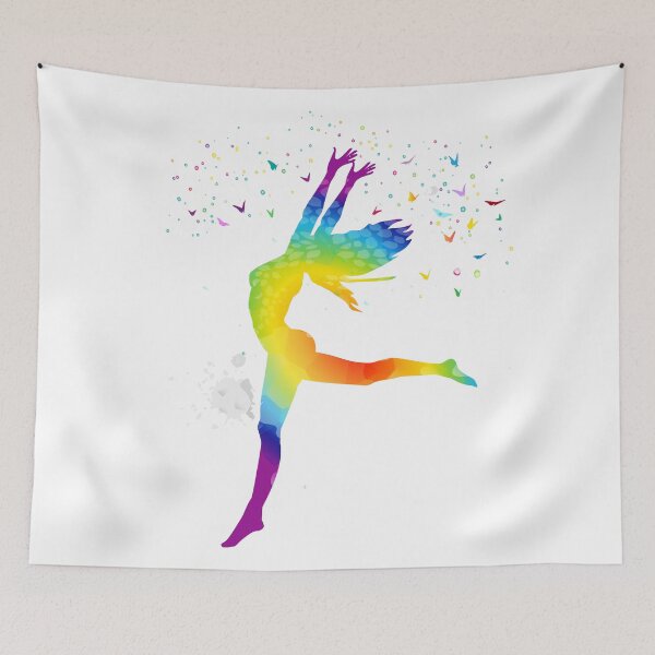 Item preview, Dancing Woman Chakras - 32 WBG designed and sold by chakraplaza.
