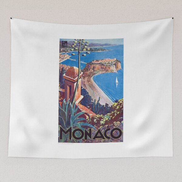 Item preview, 1930 MONACO Travel Poster designed and sold by retrographics.
