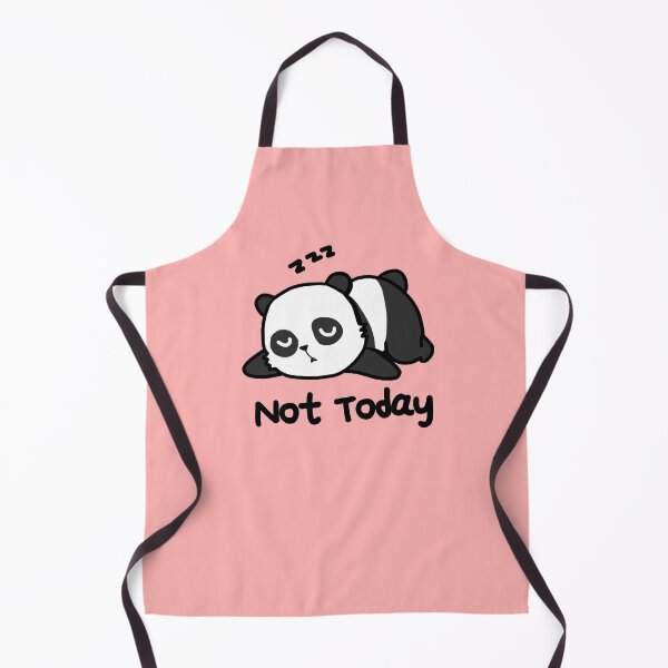 Item preview, Funny Lazy Panda Not Today Design designed and sold by Noodle Doodle.
