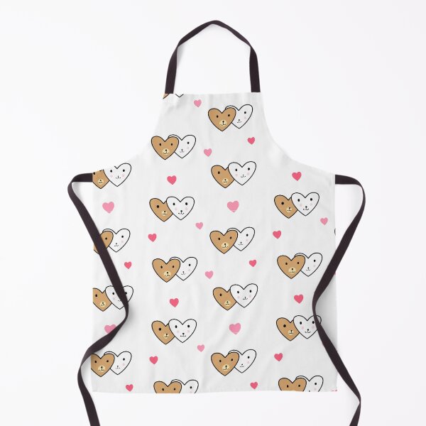 Item preview, Milka and Mocha Hearts Pattern designed and sold by Life Is Beautiful.