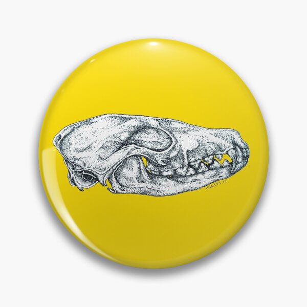 Item preview, Fox Skull - Yellow designed and sold by notchristeehee.