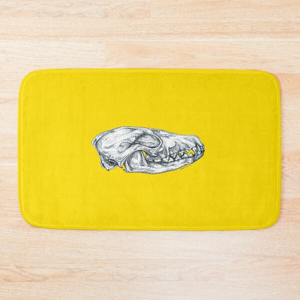 Item preview, Fox Skull - Yellow designed and sold by notchristeehee.