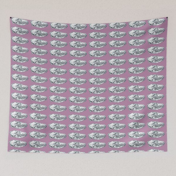 Item preview, Fox Skull - Mauve designed and sold by notchristeehee.