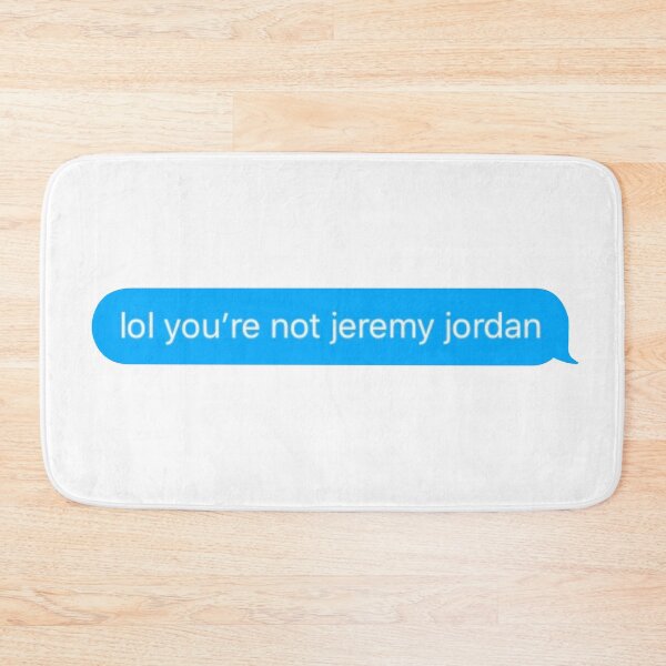 Item preview, Not Jeremy Jordan Sticker designed and sold by BroadwayDesignz.