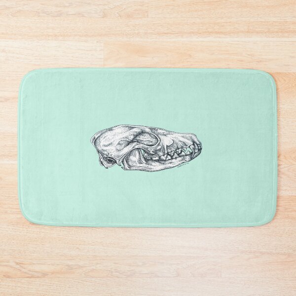 Item preview, Fox Skull - Mint designed and sold by notchristeehee.