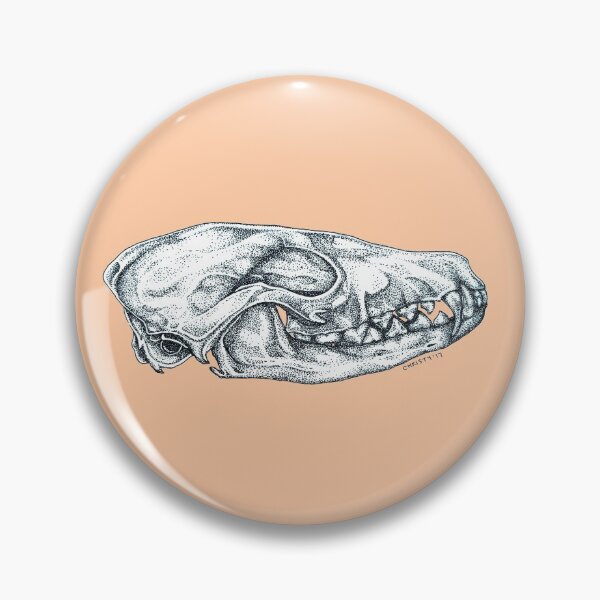 Item preview, Fox Skull - Peach designed and sold by notchristeehee.