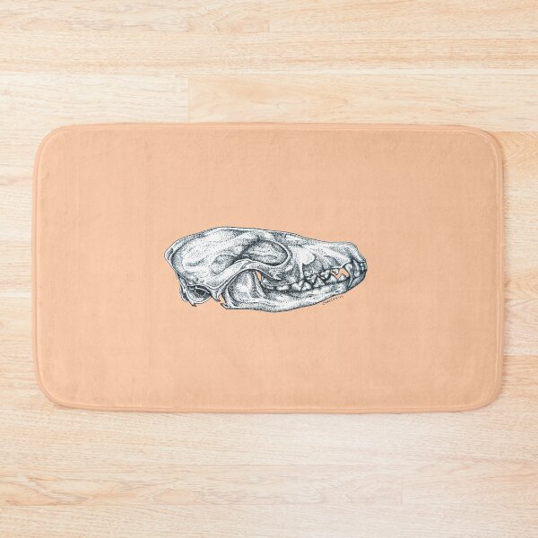 Item preview, Fox Skull - Peach designed and sold by notchristeehee.
