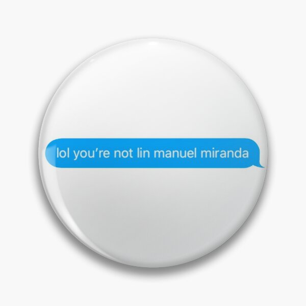 Item preview, Not Lin Manuel Miranda Sticker designed and sold by BroadwayDesignz.