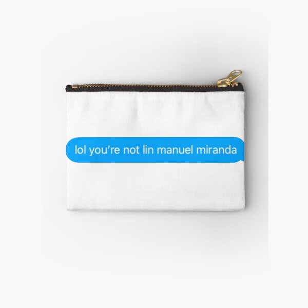 Item preview, Not Lin Manuel Miranda Sticker designed and sold by BroadwayDesignz.