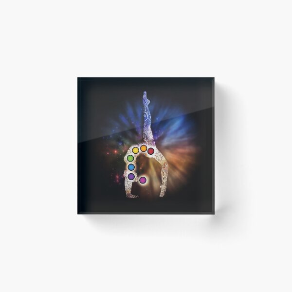 Item preview, Yoga Pose Chakra Centers - 46 DBG designed and sold by chakraplaza.