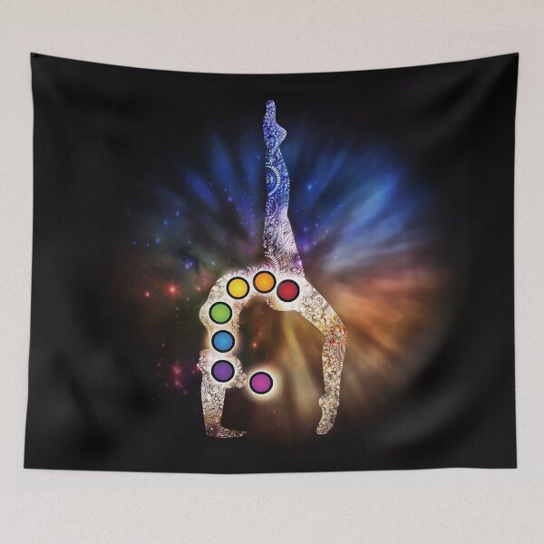 Item preview, Yoga Pose Chakra Centers - 46 DBG designed and sold by chakraplaza.