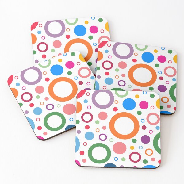 Item preview, Colorful Rounded Shapes designed and sold by CustomedTee.