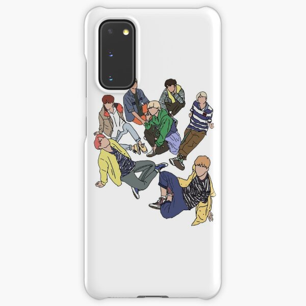 Jk Jk Jk With Scribble Effect Bts Case Skin For Samsung Galaxy By Micnugget Redbubble