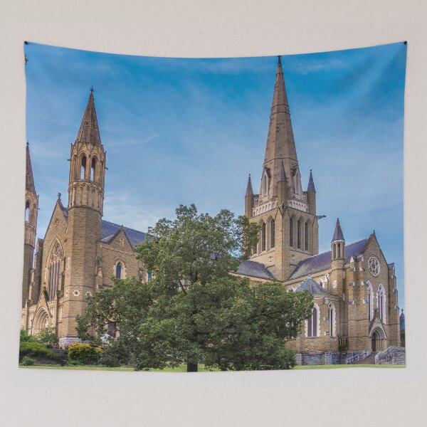 Item preview, Sacred Heart Cathedral in Springtime - Bendigo, Victoria designed and sold by Steven Jodoin.
