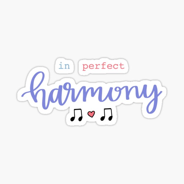Perfect Harmony (JATP) Sticker