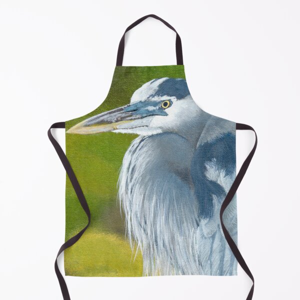 Item preview, Great Blue Heron Original Acrylic Painting Art Print, Bird Art, Wading Bird, Water Bird Décor, Coastal Bird Art, Ocean, Beach, Tropical designed and sold by littrellart.