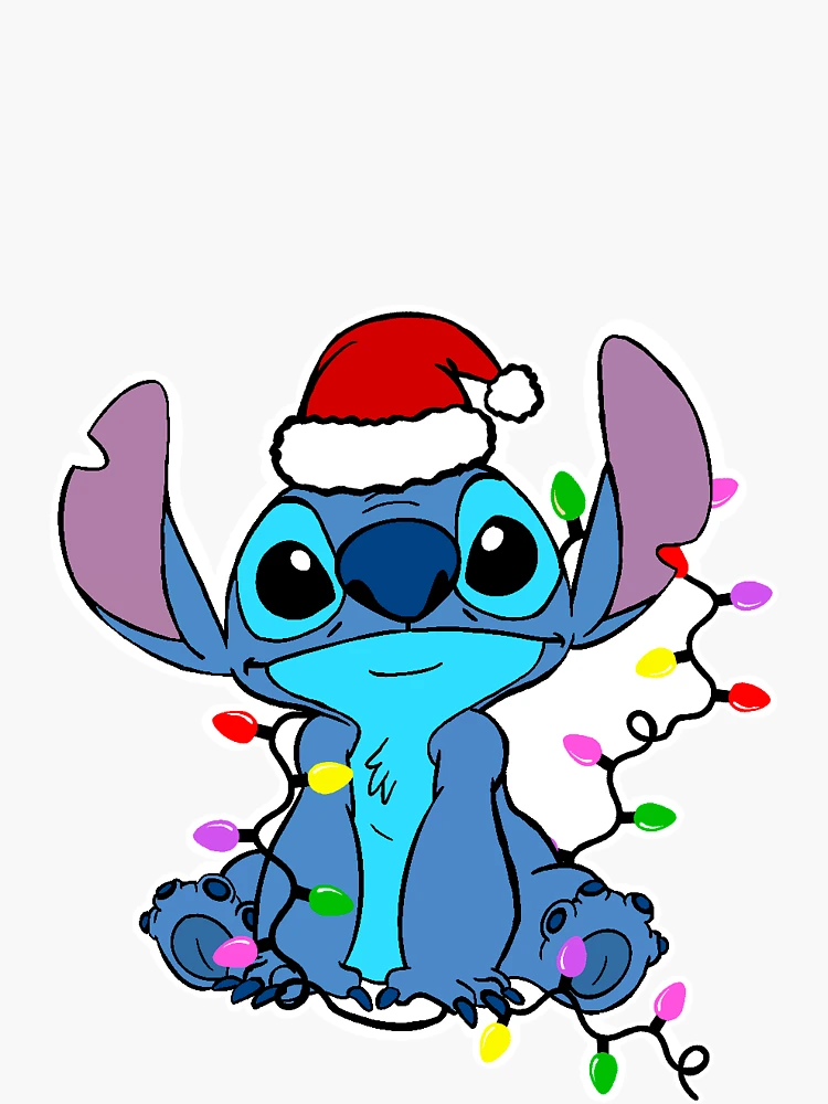 Disney stitch cheap santa hat