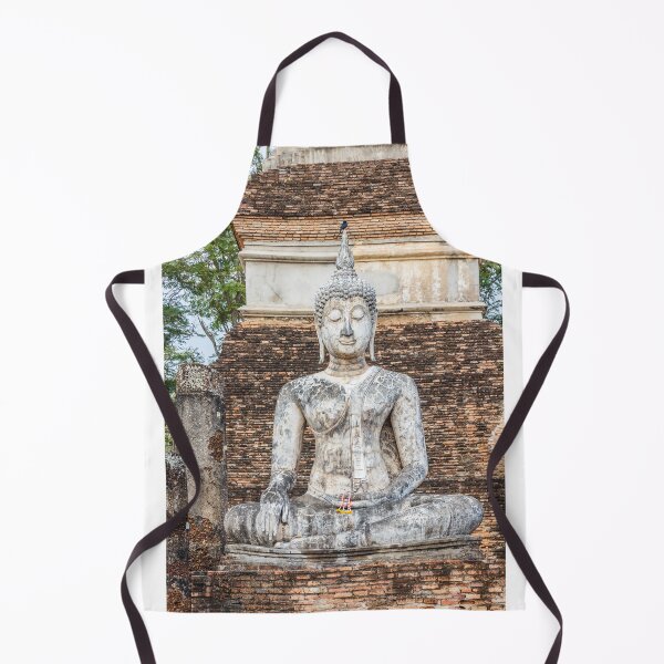 Item preview, Buddha statue, Wat Mahathat, Sukhothai Historical Park, Thailand designed and sold by Kevin Hellon.