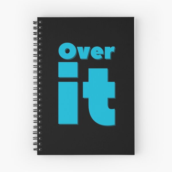Item preview, Over It, Sarcastic Quote designed and sold by hectorgool.