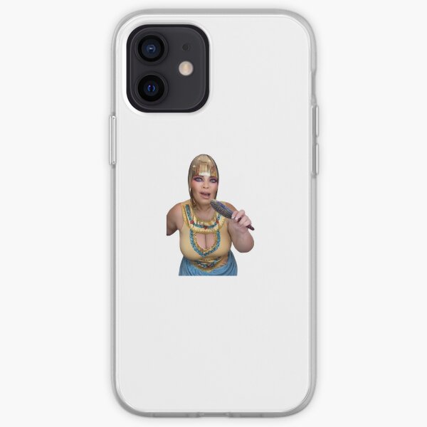 trisha paytas egyptian king tut tiktok buried with a donkey iPhone Soft Case
