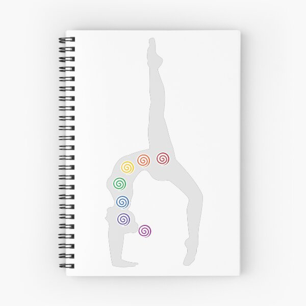 Item preview, Yoga Pose Abstract Chakra - 46 WBG designed and sold by chakraplaza.