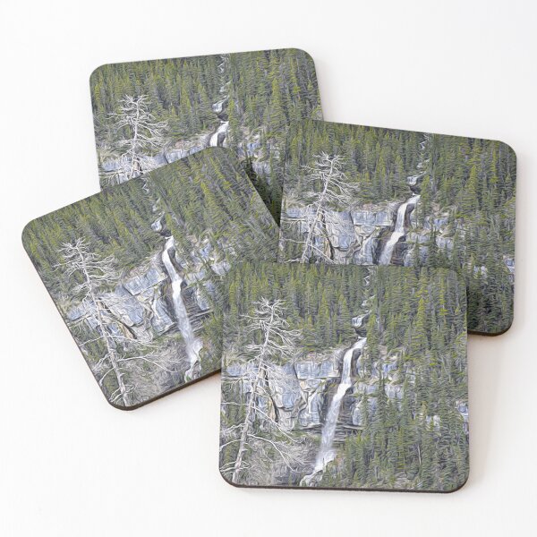 Item preview, Cascading waterfall illustration designed and sold by CanadianWild418.