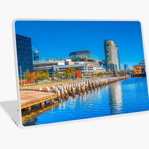 Reflections at Docklands - Melbourne, Victoria Laptop Skin