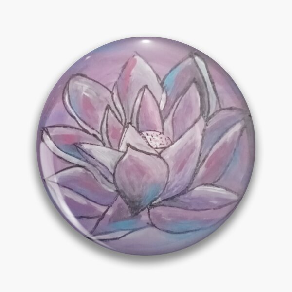 Item preview, Blue and Purple Lotus Flower designed and sold by EmilyAmeliaArt.