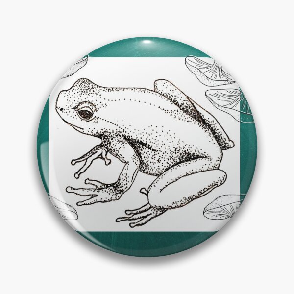 Item preview, Frog Drawing with Mushrooms designed and sold by MaggieCase.