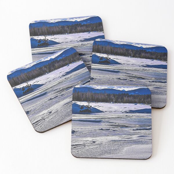 Item preview, Frozen river illustration designed and sold by CanadianWild418.
