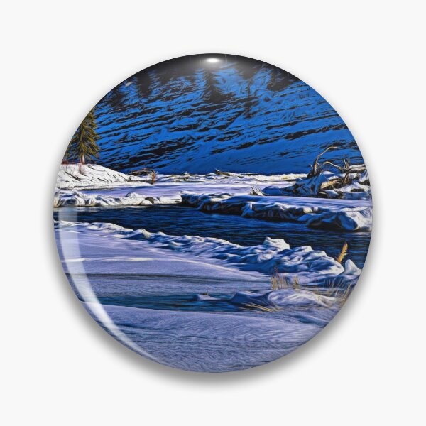 Item preview, Icy water illustration designed and sold by CanadianWild418.