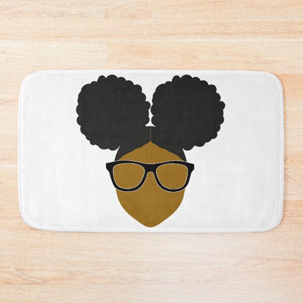 Item preview, Afro Puffs Black Girl Nerd (Blerd) designed and sold by blackartmatters.