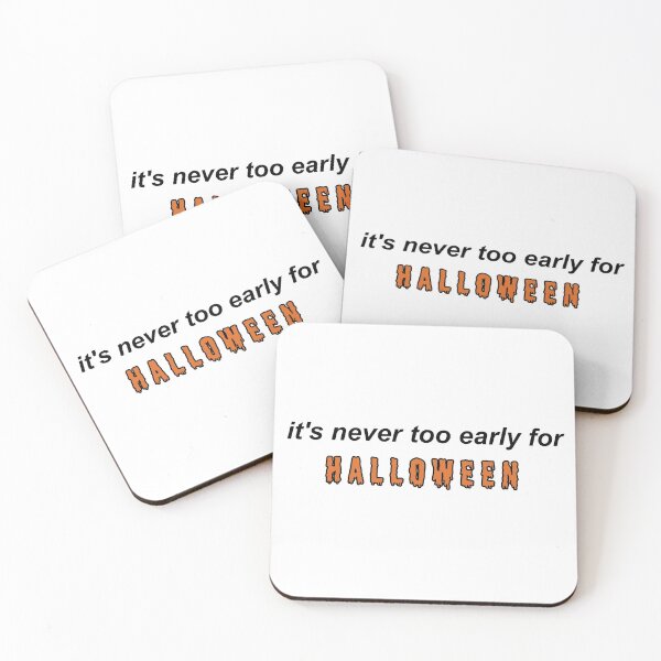 Item preview, it's never too early for halloween designed and sold by Reese Divis.