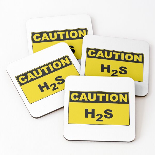 Item preview, H2S Caution Sign designed and sold by Burritoless.
