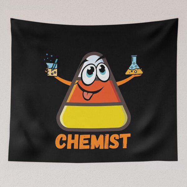 Item preview, FUNNY CHEMIST HALLOWEEN CANDY CORN   designed and sold by Hippiesole.